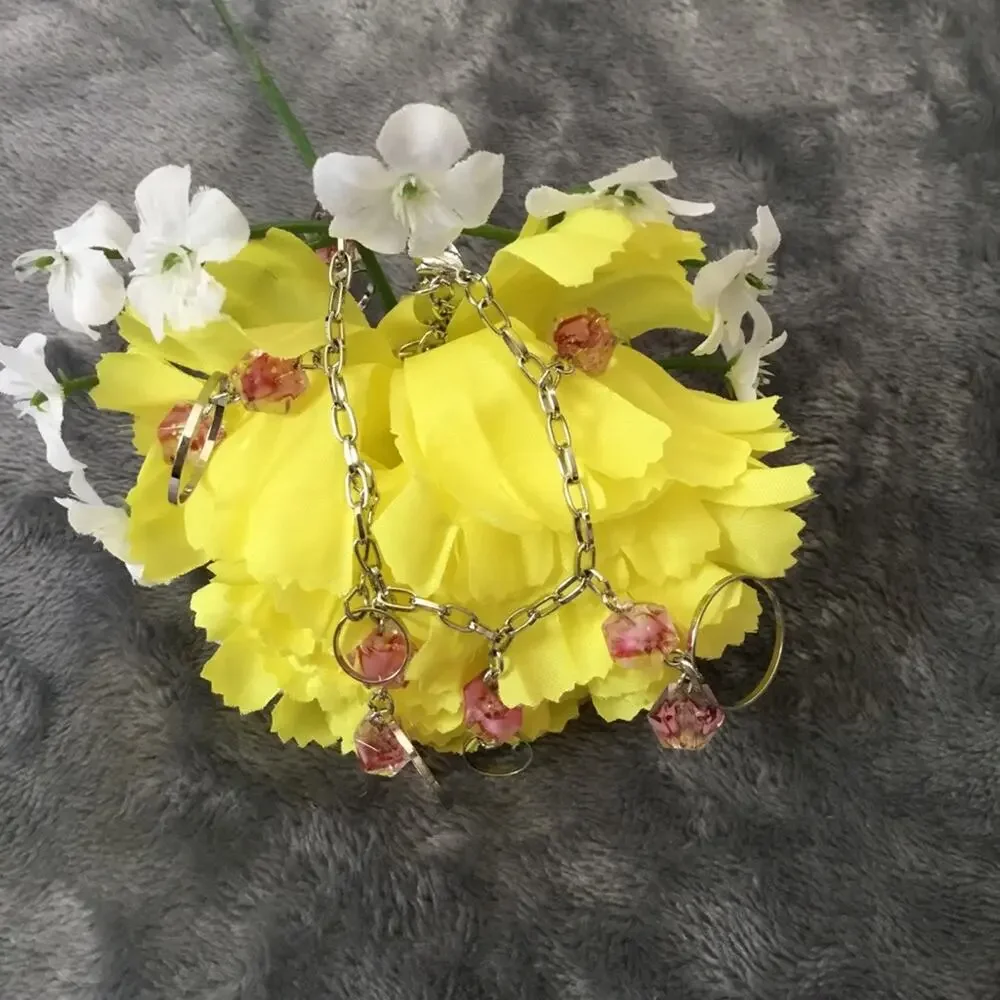 Silver Multi-Pink Crystal Bracelet - Picture 3 of 5